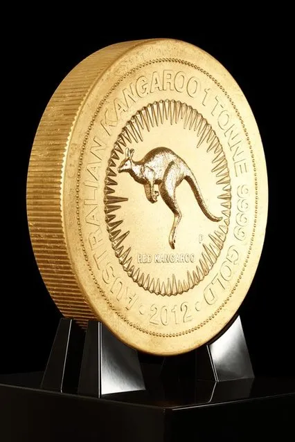 1 Tonne Gold Kangaroo Coin