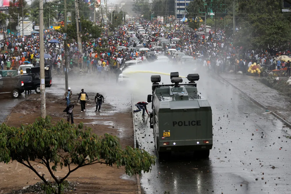 Kenyan Opposition Clash with Police in Nairobi