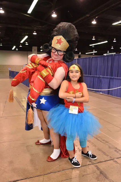A costumed guest attends WonderCon Anaheim 2015 at Anaheim Convention Center on April 4, 2015 in Anaheim, California. (Photo by Araya Diaz/WireImage)