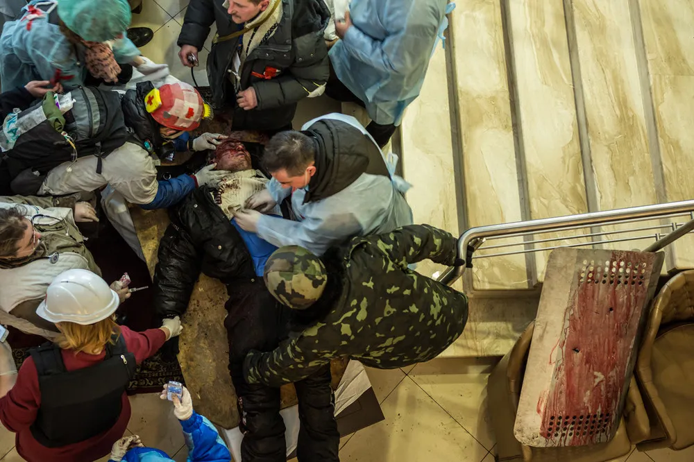 Dozens Shot Dead in Kiev, Part 2/2