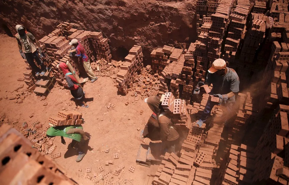 A Traditional Brick Factory in Egypt
