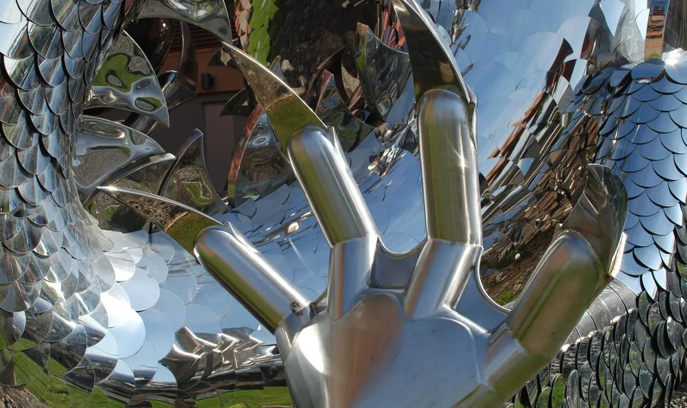 Stainless Steel Sculptures by Kevin Stone