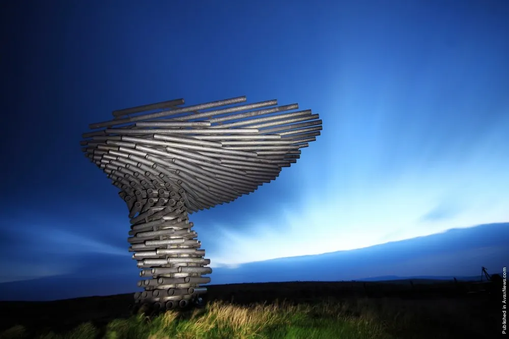 Panopticons: the Atom, Colourfields, Haslingden Halo and Singing Ringing Tree