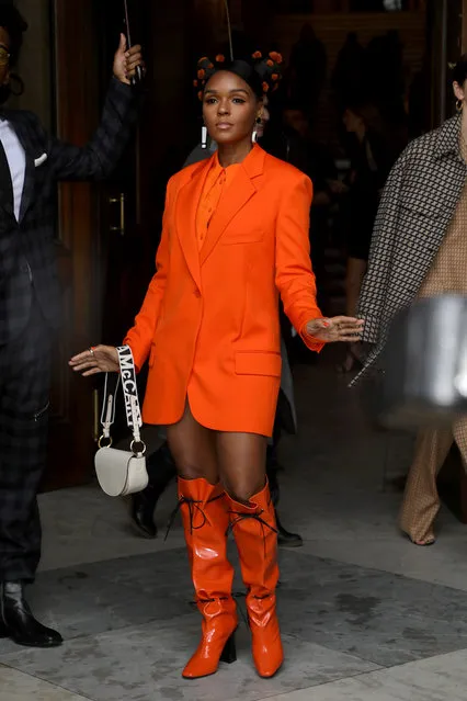 Janelle Monae attends the Stella McCartney show as part of the Paris Fashion Week Womenswear Fall/Winter 2020/2021 on March 02, 2020 in Paris, France. (Photo by Pierre Suu/Getty Images)