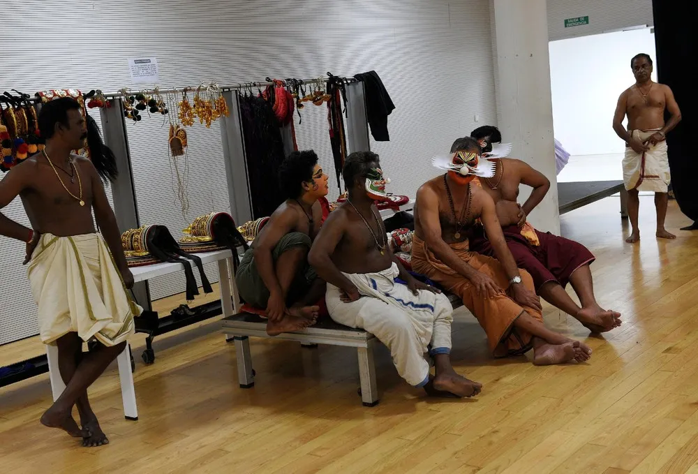 Don Quixote in Kathakali Style