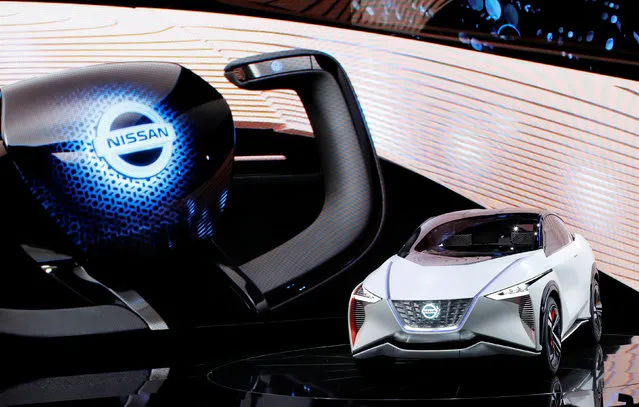 Nissan Motor presents IMx zero emission concept during media preview of the 45th Tokyo Motor Show in Tokyo, Japan on October 25, 2017. (Photo by Kim Kyung-Hoon/Reuters)