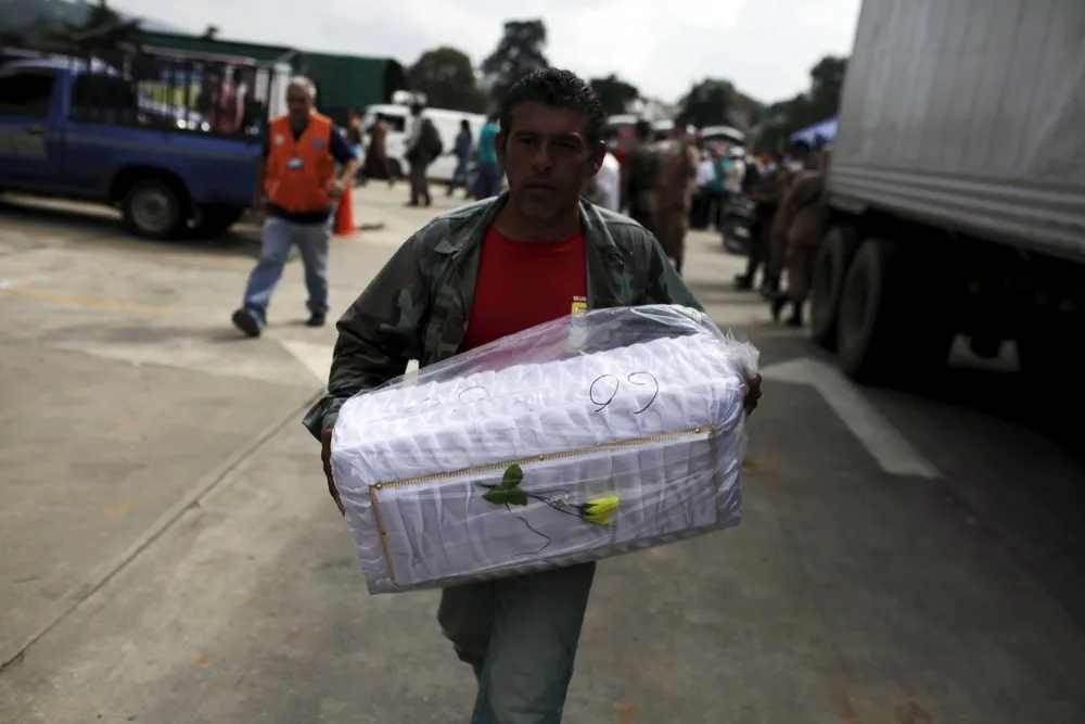 Funeral of Mudslide Victims in Guatemala