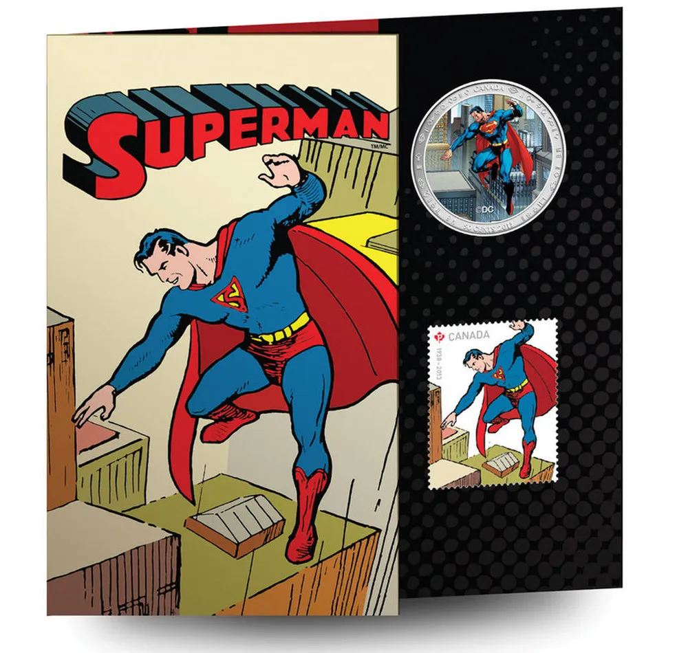 Canada Mints New Superman Coins