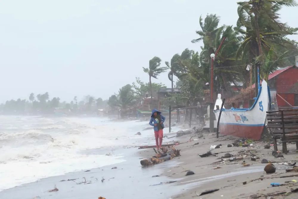 Typhoon in Philippines