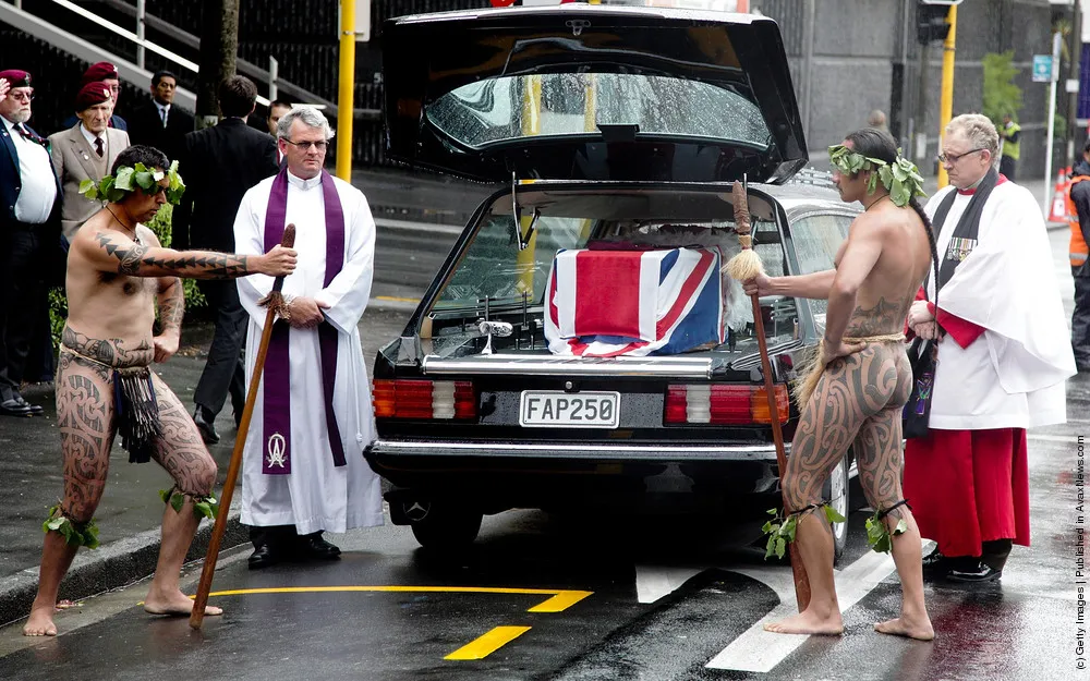 Soldier Receives Full British Military Funeral In Wellington