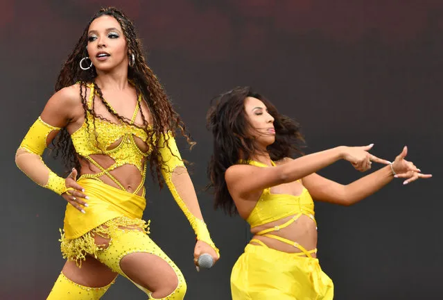 Tinashe Jorgensen Kachingwe, known mononymously as Tinashe  performs during 2021 Made In America at Benjamin Franklin Parkway on September 05, 2021 in Philadelphia, Pennsylvania. (Photo by Stephen Lovekin/Rex Features/Shutterstock)