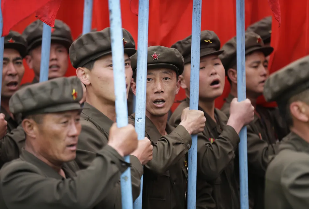 Mass Rally in North Korea