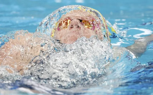 Emily Seebohm of Australia swims in women's 200m backstroke heat at the Aquatics World Championships in Kazan, Russia, August 7, 2015. (Photo by Stefan Wermuth/Reuters)