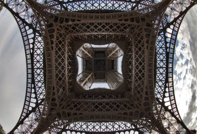 The Eiffel Tower from Below