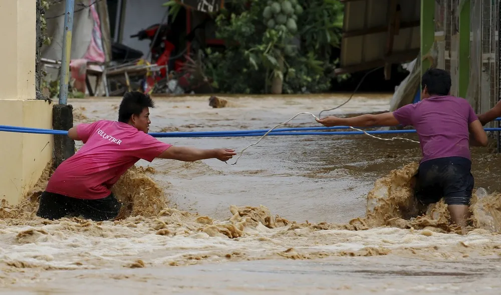 Powerful Typhoon in Philippines