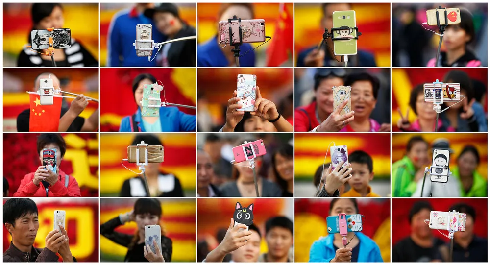 Selfie Mania on the Tiananmen Square