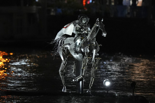 The Paris 2024 Olympics Opening Ceremonies on July 26, 2024 in Paris, France. (Photo by Toni L. Sandys/The Washington Post)