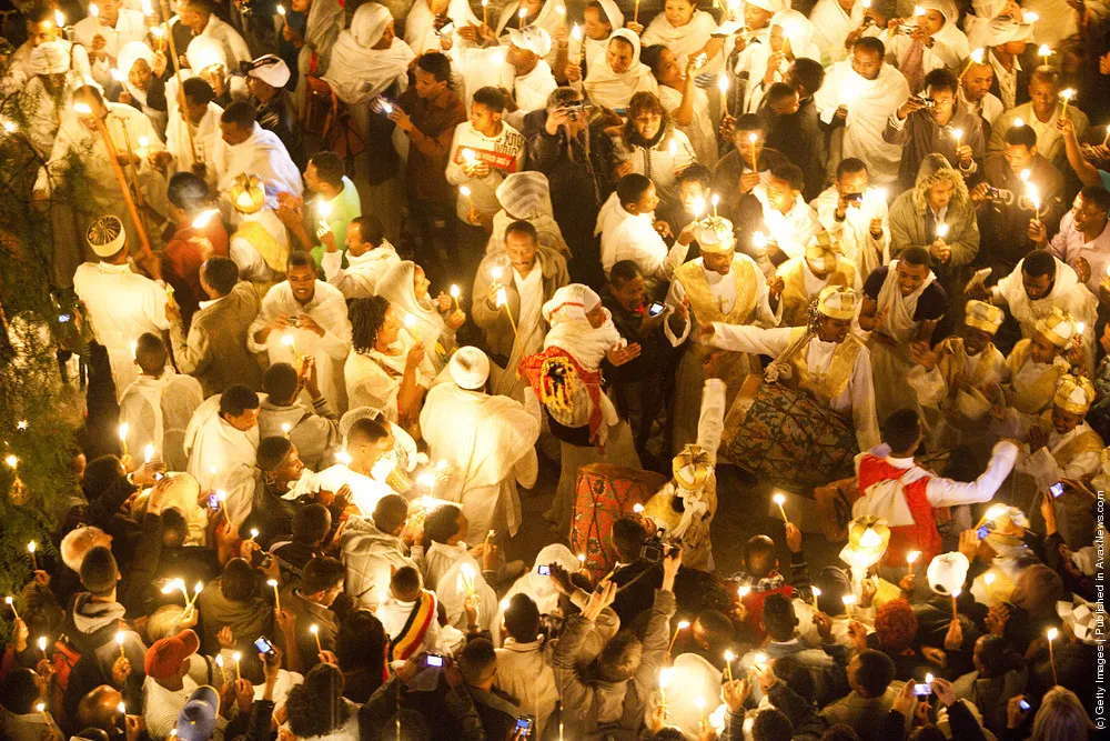 Ethiopian Orthodox Celebrate Holy Fire Ceremony
