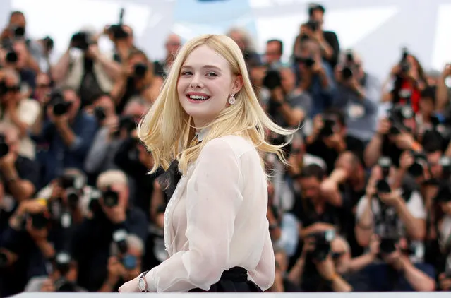 US actress and member of the jury of the Cannes Film Festival Elle Fanning poses during a photocall at the 72nd edition of the Cannes Film Festival in Cannes, southern France, on May 14, 2019. (Photo by Eric Gaillard/Reuters)