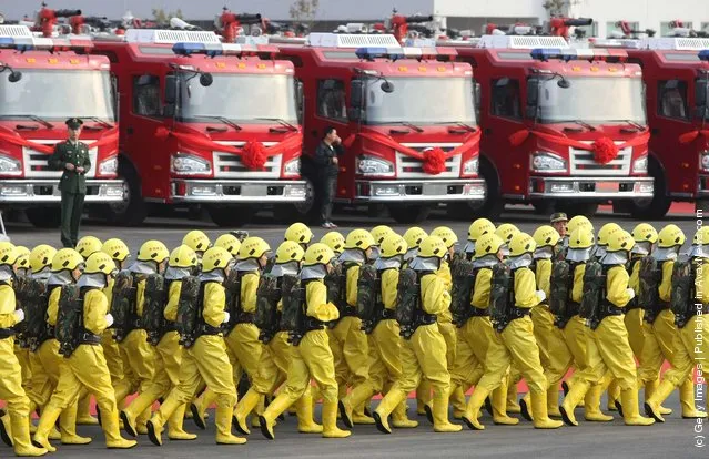 Fire Fighting Drill Held In Changchun