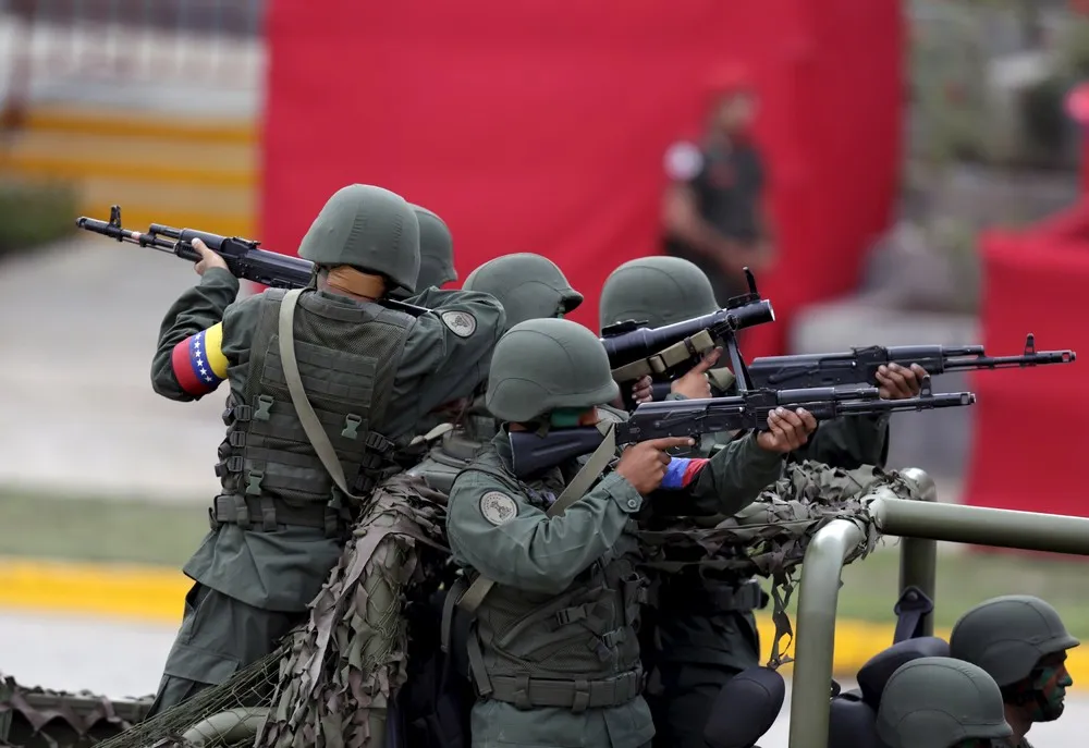 Military Parade in Caracas
