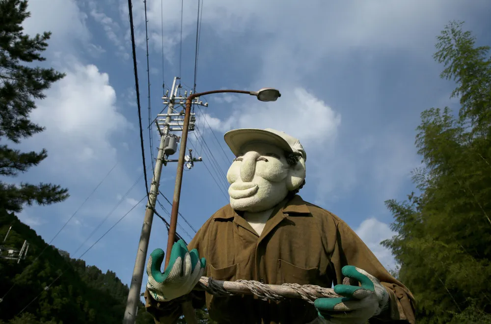 A Scarecrow Village in Japan