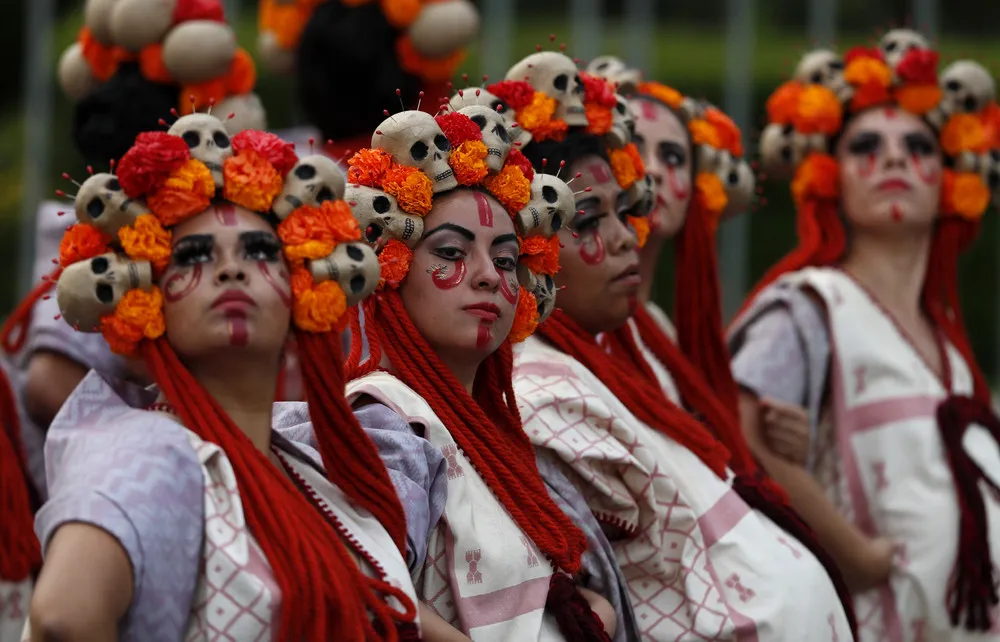 Day of the Dead Parade in Mexico's Capital
