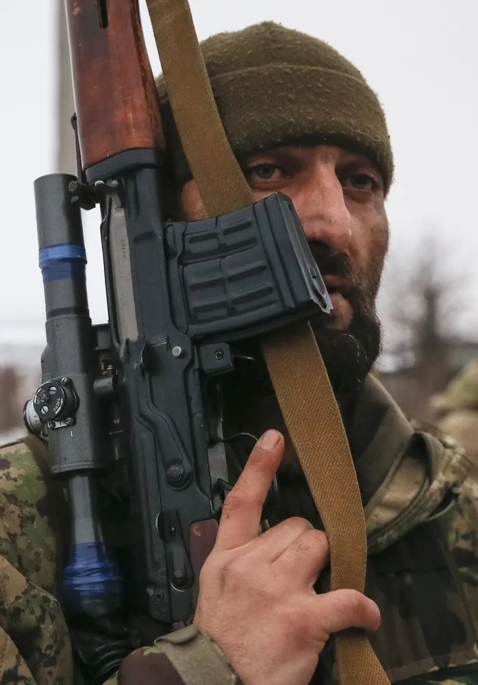 Chechen Fighters in Ukraine