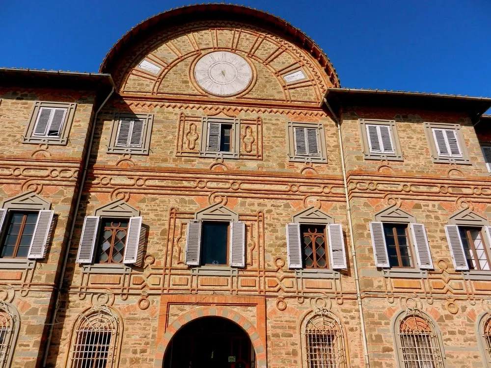 Italian Peacock Room In Tuscany 