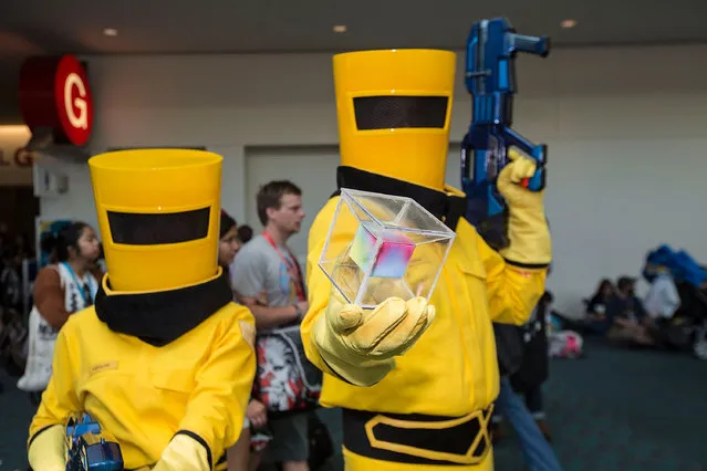 Costumed fans attend Comic-Con International at San Diego Convention Center on July 12, 2015 in San Diego, California. (Photo by Daniel Knighton/FilmMagic)