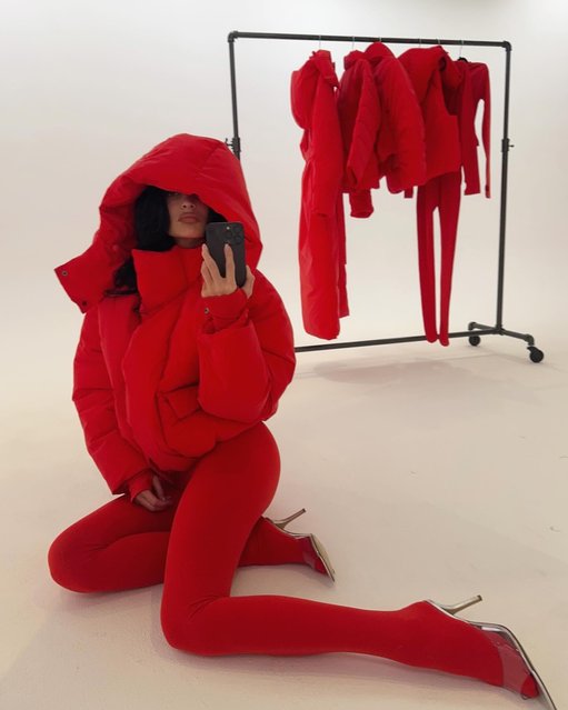 American media personality and socialite Kylie Jenner in the last decade of October 2024 is all set for winter in her new Khy puffer. (Photo by kyliejenner/Instagram)