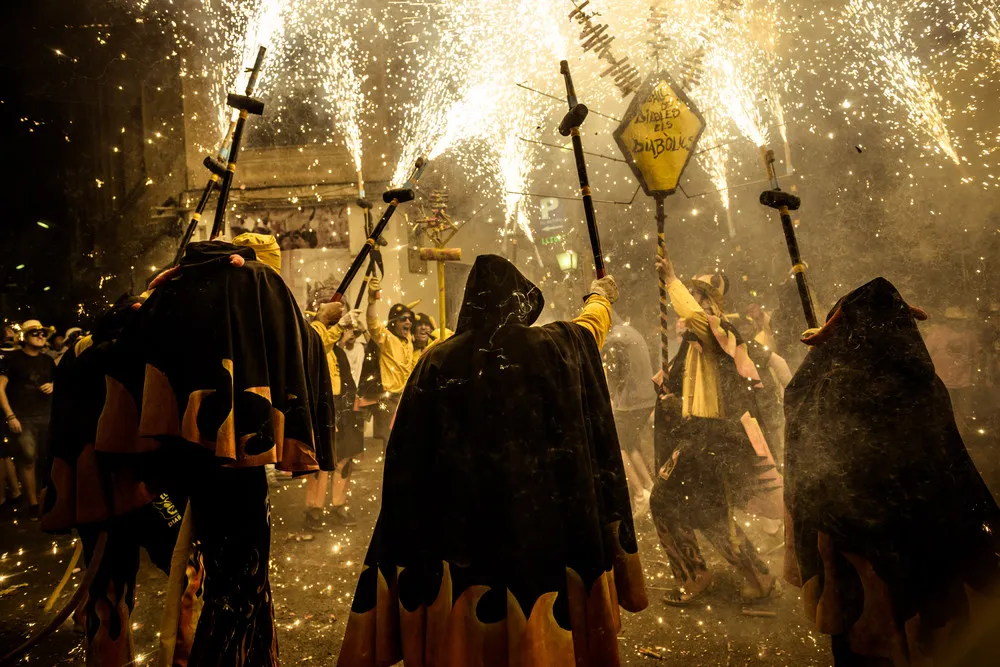 Santa Tecla Fire Festival in Catalonia