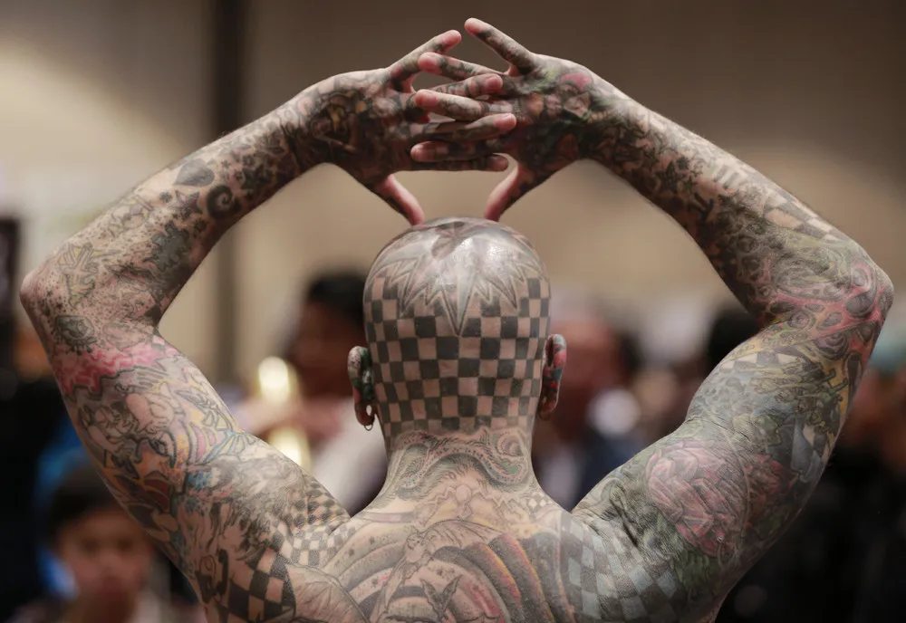 The VIII International Convention of Tattoo Artists in Colombia