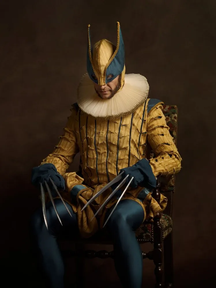 Elizabethan Superheroes and Star Wars Characters by Sacha Goldberger, Part 1