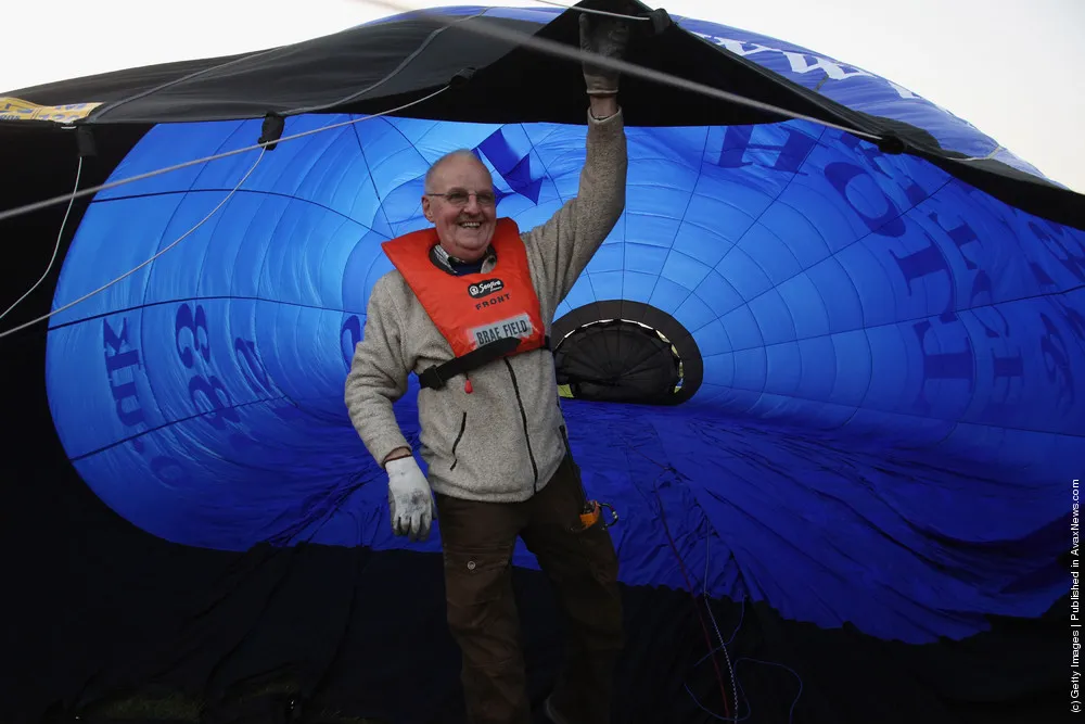 Over Fifty Hot Air Balloons Attempt The Largest Ever Balloon Crossing Of The English Channel