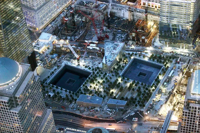 Construction Continues At Ground Zero On One World Trade Center