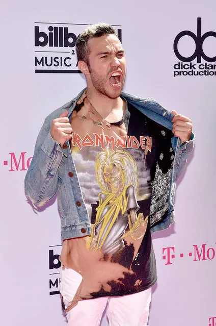 Musician Pete Wentz of 'Fall Out Boy' attends the 2016 Billboard Music Awards at T-Mobile Arena on May 22, 2016 in Las Vegas, Nevada. (Photo by David Becker/Getty Images)