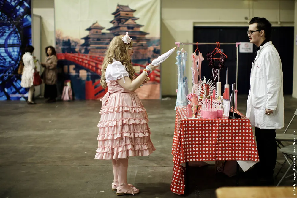 Manga And Anime Enthusiasts Take Part In The Hyper Japan Festival