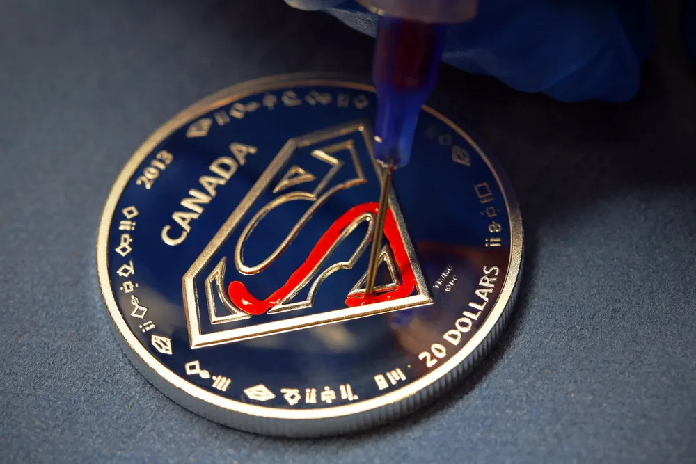Canada Mints New Superman Coins