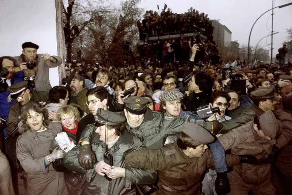 The Berlin Wall Comes Down