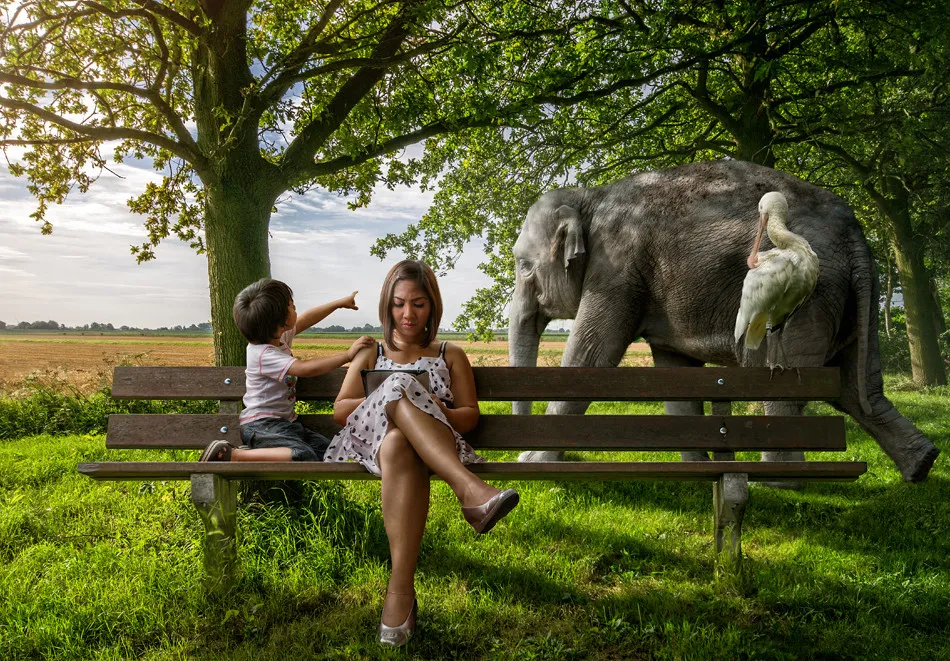 Funny Photography by Adrian Sommeling