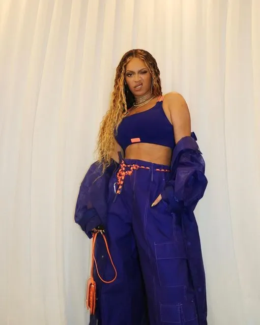 American singer-songwriter Beyoncé showed off one of her latest Ivy Park designs on Instagram this week, on February 9, 2023. (Photo by beyonce/Instagram)