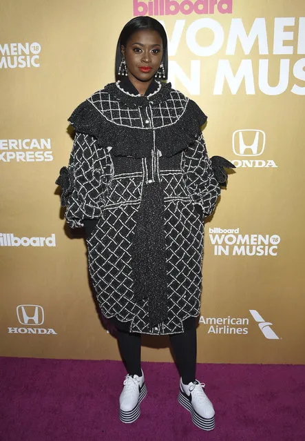 Tierra Whack attends the 13th annual Billboard Women in Music event at Pier 36 on Thursday, December 6, 2018, in New York. (Photo by Evan Agostini/Invision/AP Photo)