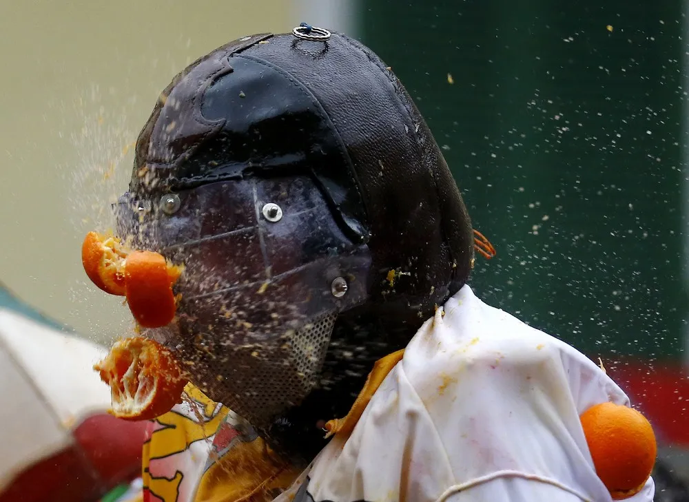 Carnival Battle in Northern Italia