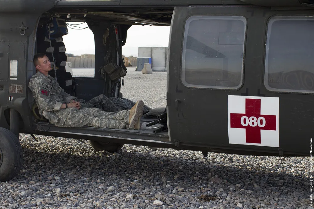 Medevac Teams Recover Casualties In Southern Afghanistan