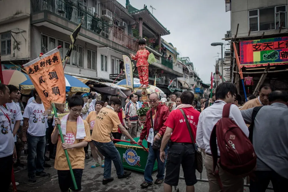 Bun Festival in Hong Kong