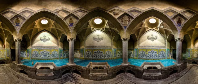 Inside the historical Aliqoliagha bath in Isfahan, Iran. (Photo by Mohammad Reza Domiri Ganj)