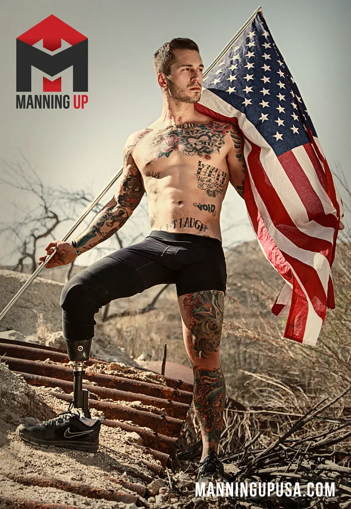 Alex Minsky Marine who Lost a Leg and Gained a Modeling Career