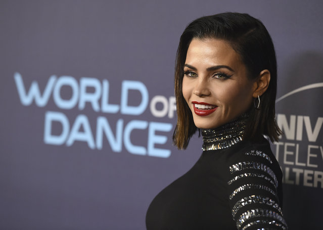 Jenna Dewan Tatum arrives at the “World of Dance” Celebration at Delilah on Tuesday, September 19, 2017, in West Hollywood, Calif. (Photo by Jordan Strauss/Invision/AP Photo)
