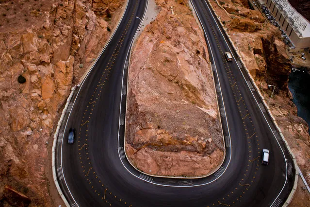 “The U-turn”. It caught my eye when i was walking on a bridge so i got my camera and clicked a photograph... really glad i did. Location: On the border of NV and AZ on the way to grand canyon from Las Vegas. (Photo and caption by Karan Ahuja/National Geographic Traveler Photo Contest)